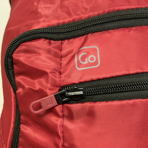 💐GO Travel XTra Foldable Backpack Red - Picture 4 of 8